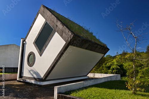 'Upside down': A modern art house in Furnas, Azores photo