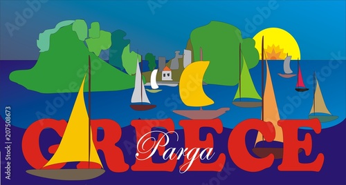 PARGA GREECE beautiful place