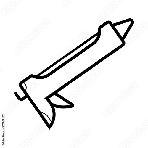 gun for silicone icon