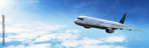 Fotografia Airplane in the sky (Panorama)