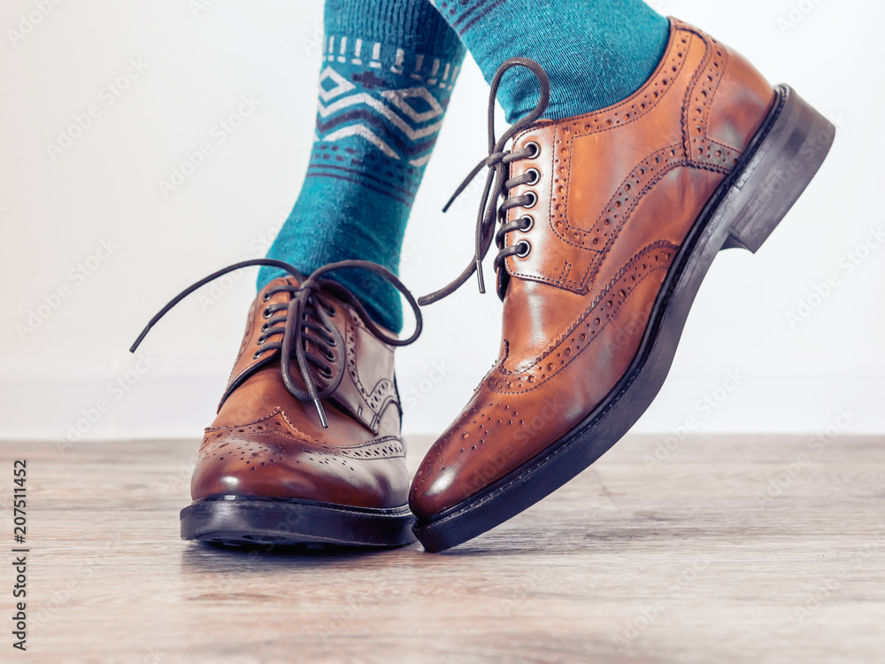 Brogue socks sales