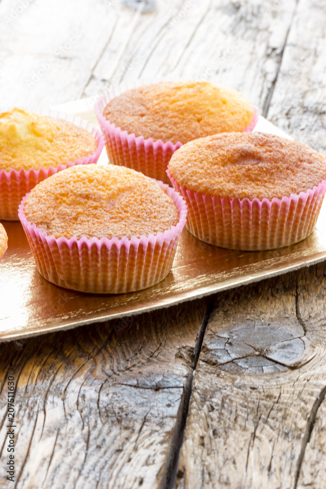 Sweet donuts with icing sugar Sweet donuts with icing sugar