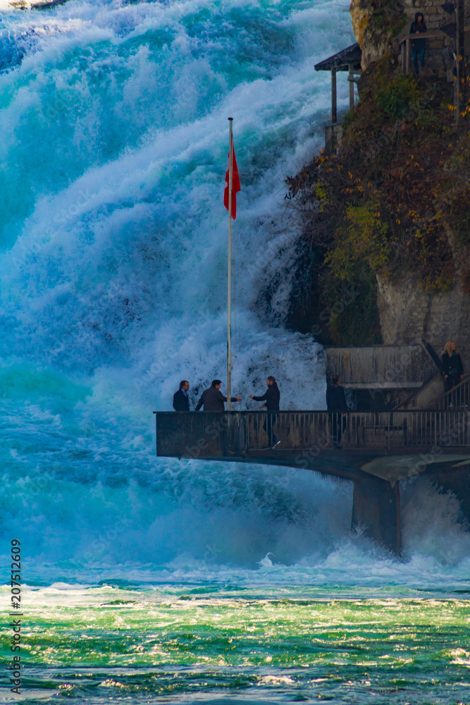 Fototapeta premium rhine falls schaffhausen