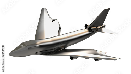plane 3d rendering