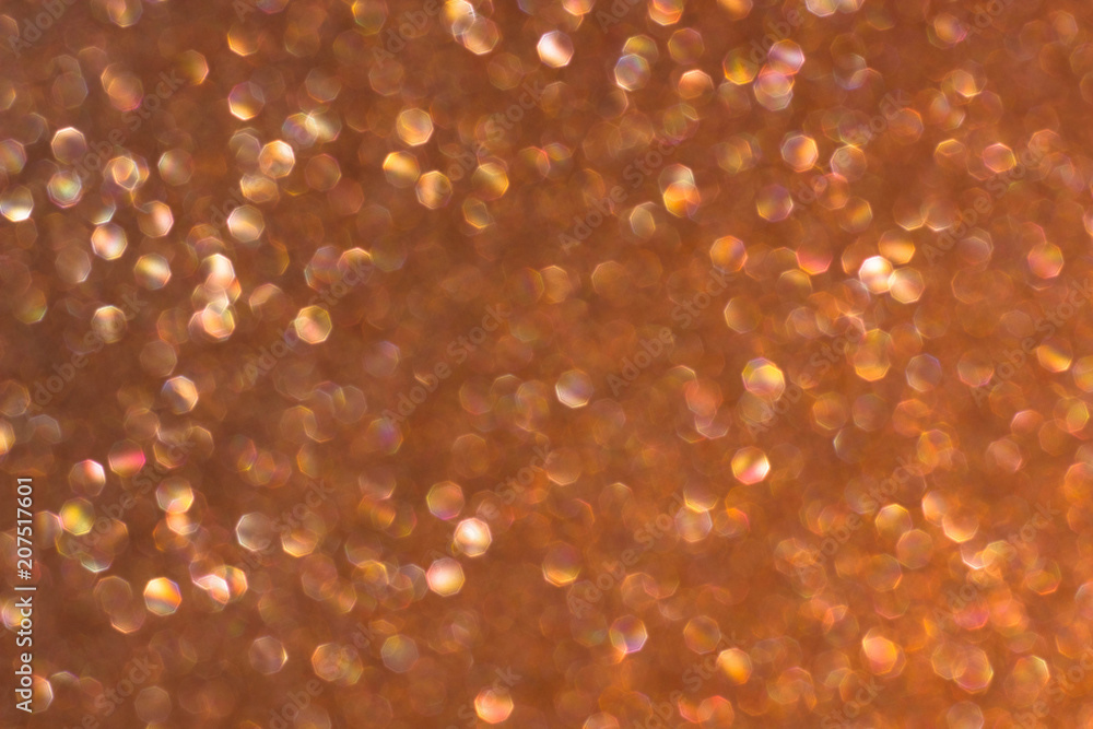 Bronze Festive Christmas elegant abstract background with bokeh lights and stars Bronze Festive Christmas elegant abstract background with bokeh lights and stars