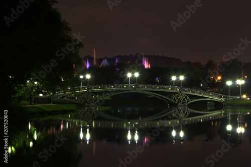 Circle of light festival, Moscow, Tsaritsyno park