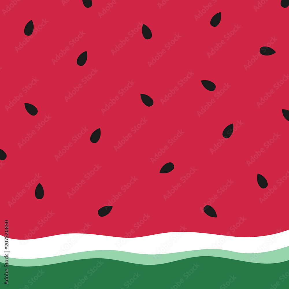 Wallpaper murals Watermelon made-to-measure - View our wide range online -  Nikkel-Art.com