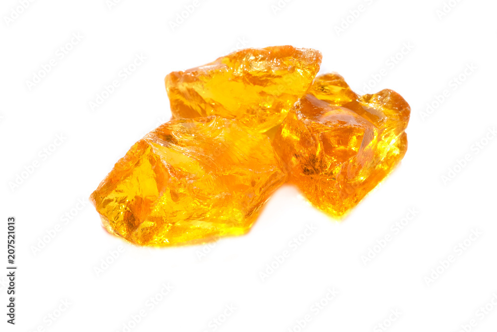 Resin from the tree Yellow gum Resin from the tree Yellow gum