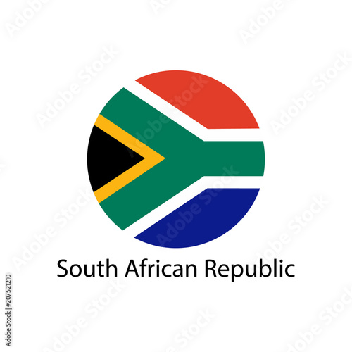 Free Download South Africa flag in circle shape. - GFXLoad