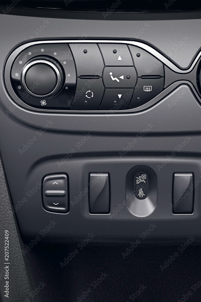air conditioner black background in new car modern air conditioner black background in new car modern