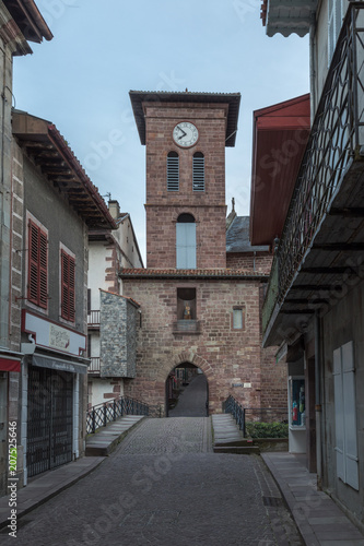 Saint Jean Pied de Port, the Spanish Gate, starting point of the Camino Frances photo