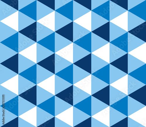 Summer sea blue geometry se...