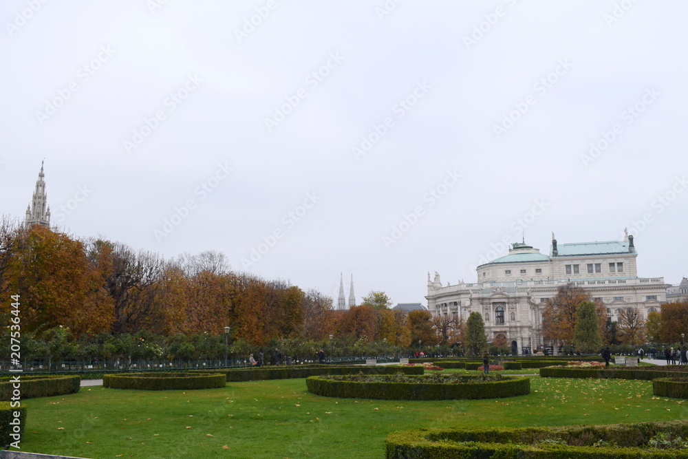 Obraz premium WIEN - Volksgarten