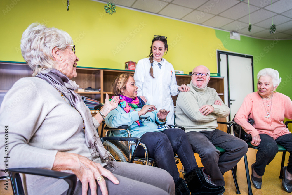 Fototapeta premium Senior people