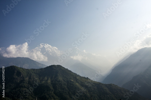 Fototapeta Naklejka Na Ścianę i Meble -  Landschaft Panorama Chandruk