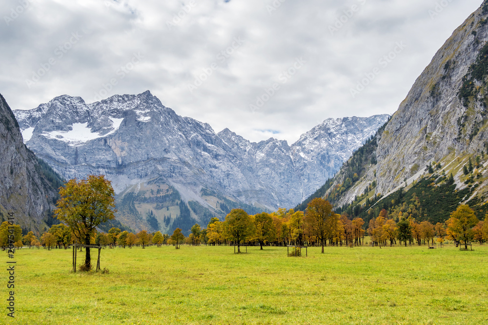 Österreich - Tirol - Großer Ahornboden im Herbst
