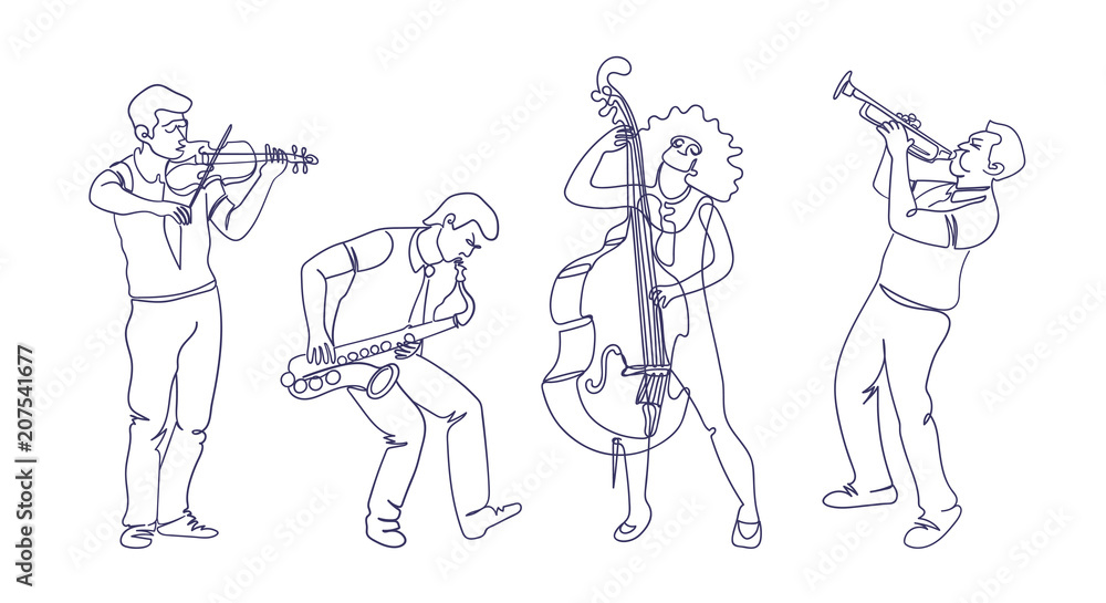 Jazz Music Player With Flute Single One Line Art Drawing, Flute Drawing,  Single Drawing, Flute Sketch PNG and Vector with Transparent Background for  Free Download