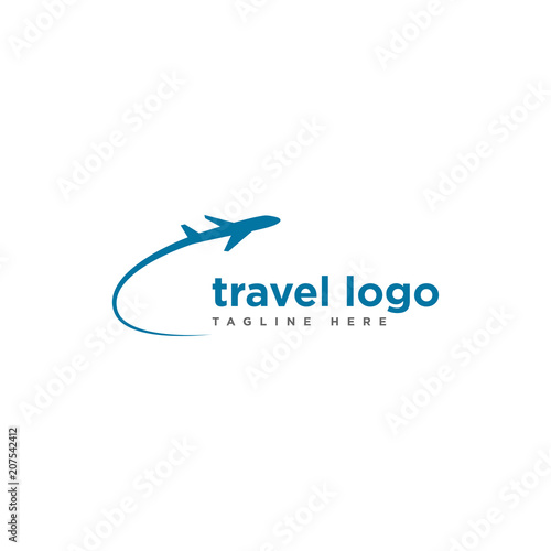 travel logo design template
