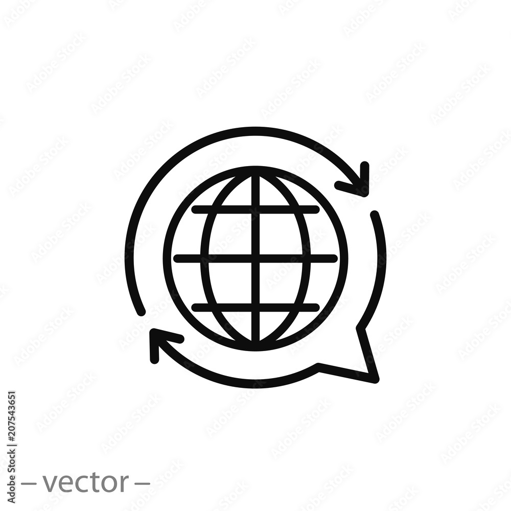 translate icon vector translate icon vector