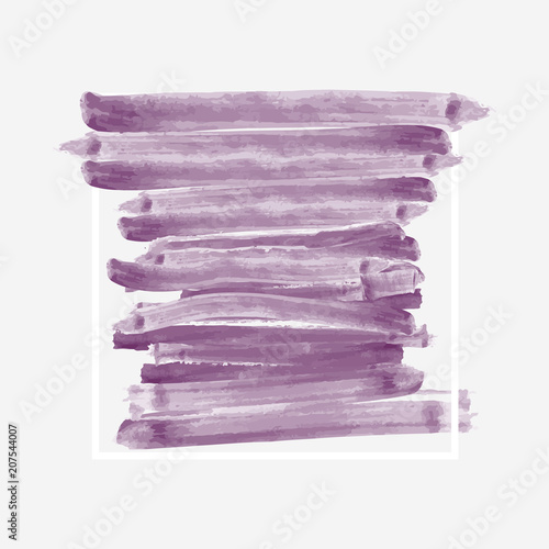 Wallpaper Mural Brush stroke and texture. Vector design. Underline and border. Torontodigital.ca