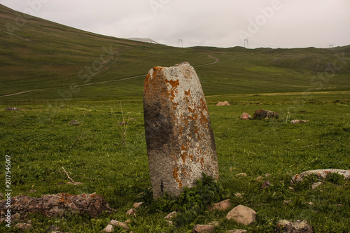 menhir in samtskhe-javakheti photo