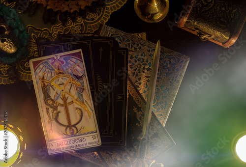 Obraz na płótnie Tarot card.