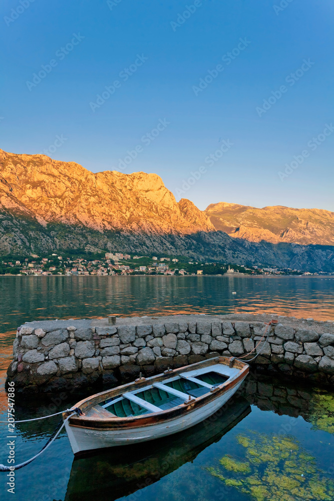 Fototapeta premium A small bay with boats