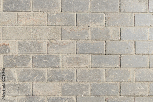 texture of a laid down rectangular paving stone