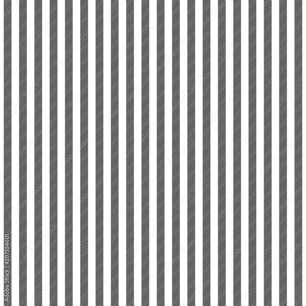 Black white striped fabric texture seamless pattern Stock Vector ...