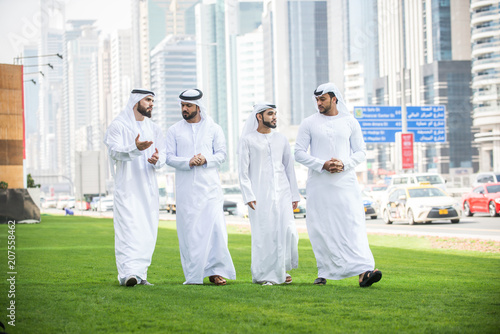 Photography Group of businessmen in Dubai