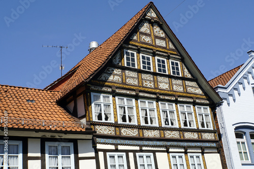 Fachwerkhaus in der historischen Altstadt photo