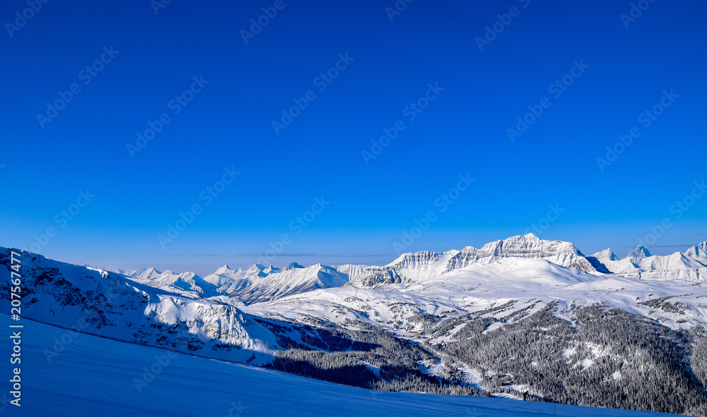 Snow Covered Canadian Rockies