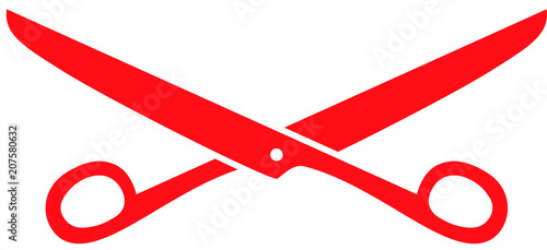 Red Scissors illustration