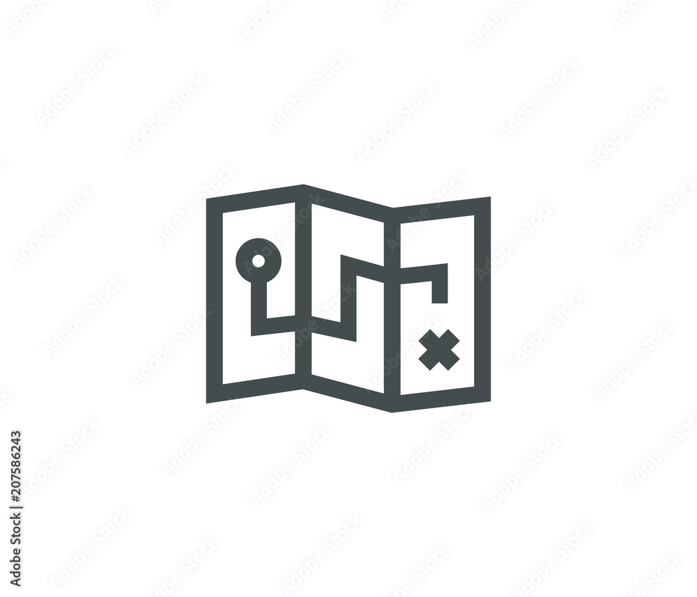Map direction icon Map direction icon
