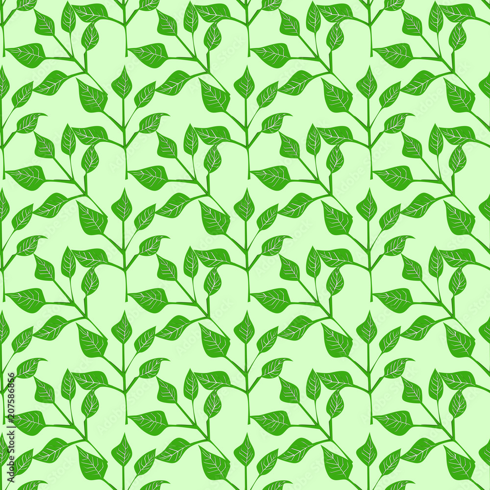 pattern con foglioline verdi pattern con foglioline verdi
