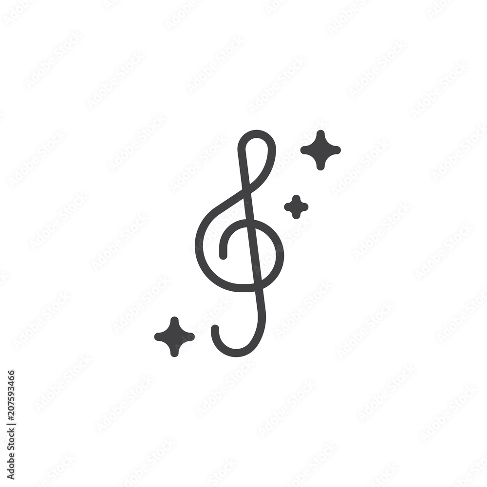 Treble Clef vector icon. filled flat sign for mobile concept and web design. Musical note simple solid icon. Symbol, logo illustration. Pixel perfect vector graphics Treble Clef vector icon. filled flat sign for mobile concept and web design. Musical note simple solid icon. Symbol, logo illustration. Pixel perfect vector graphics