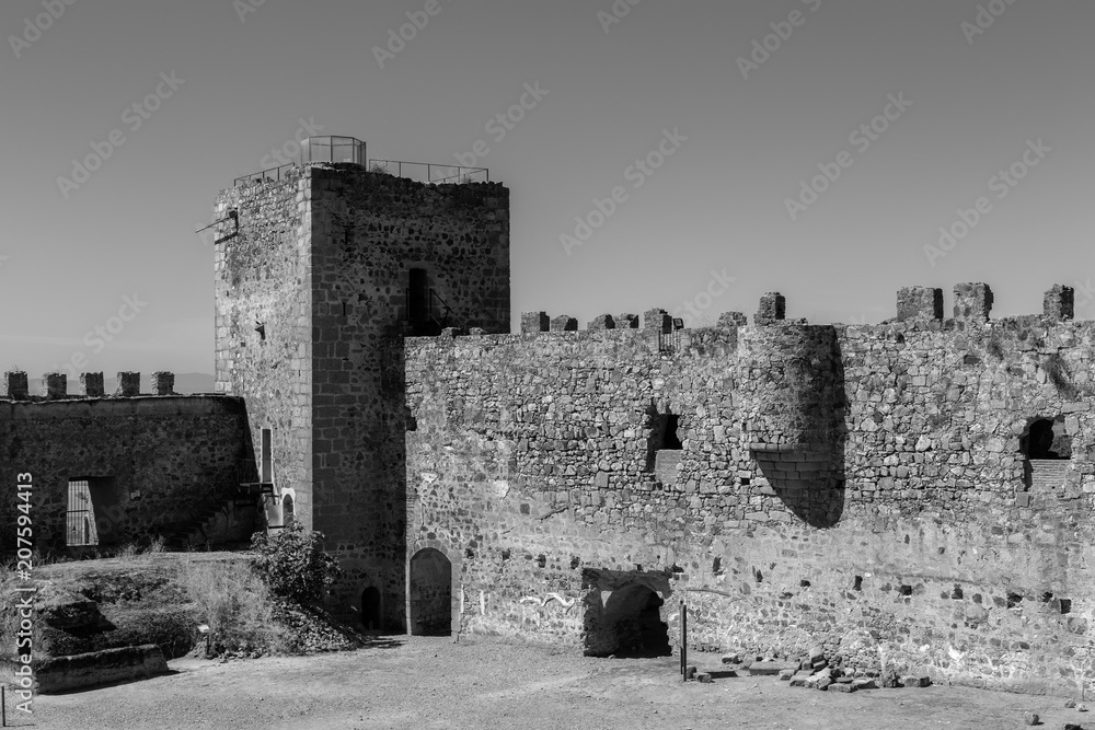 Castle of Medellin. Extremadura. Spain. Castle of Medellin. Extremadura. Spain.
