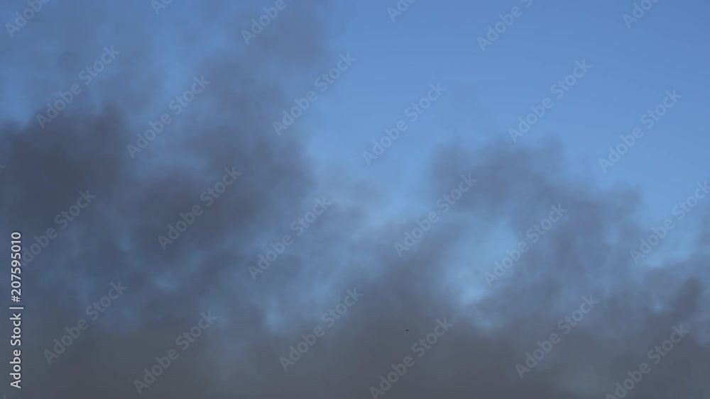 Real smoke from a major fire Real smoke from a major fire