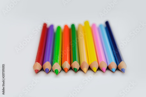 Lapices de color colores y alegria para niños y buen animo