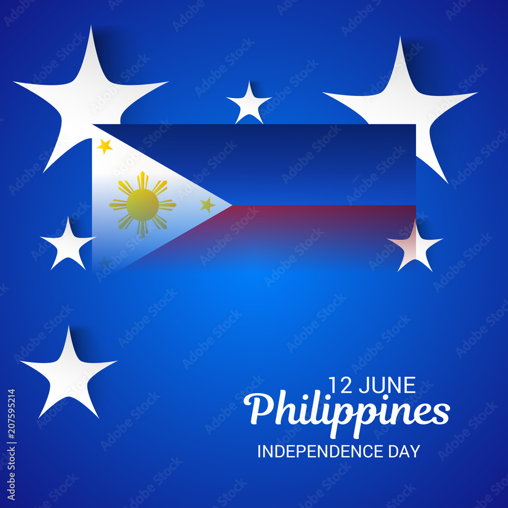 Obraz premium Philippines Independence Day.