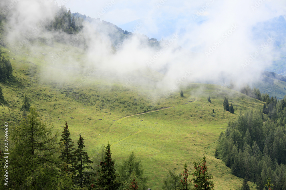 Misty Landscape, Austria