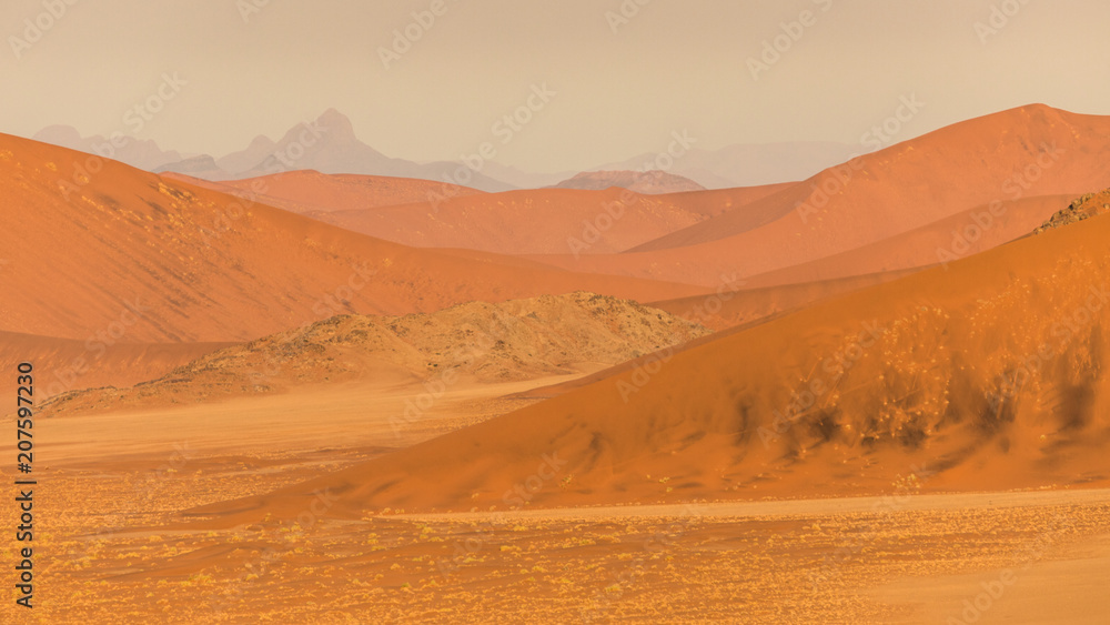 les couleurs du désert, Sossuvlei