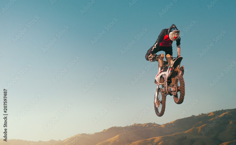 Obraz premium Moto freestyle
