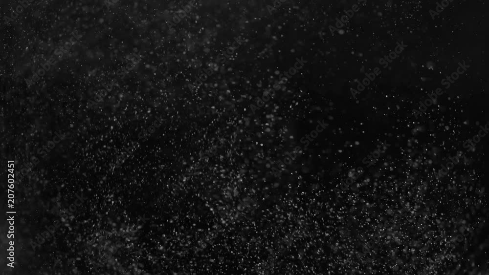 Bubbles water on a black background. Close up Bubbles water on a black background. Close up