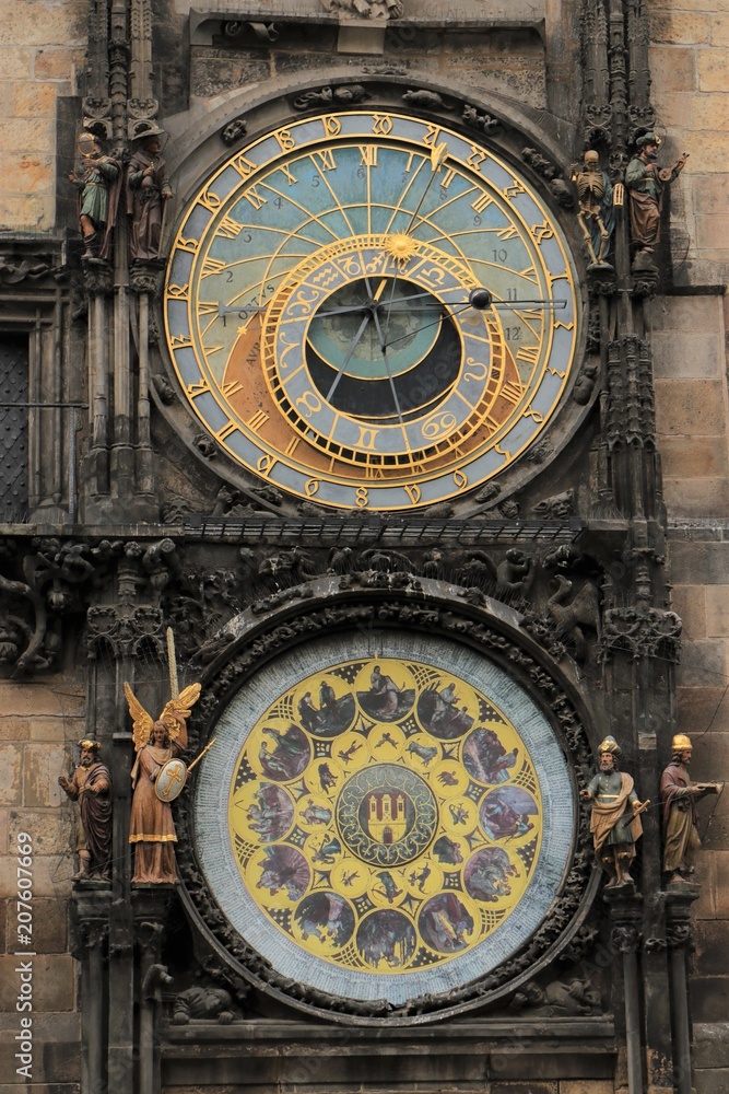 Prague astronomical watch 