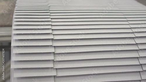 gluing polyethylene film to the box