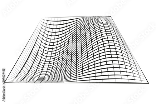 Fondo  abstracto de malla negra.