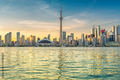 Spectacular Toronto skyline - Toronto, Ontario, Canada.