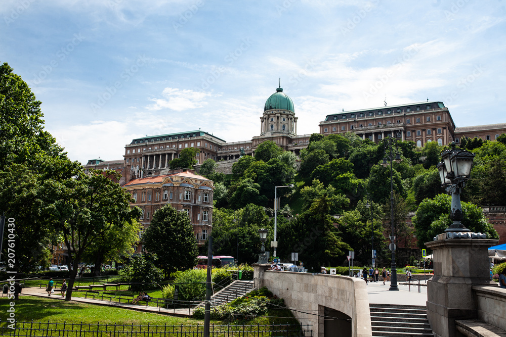 Obraz premium Budapest architecture and life