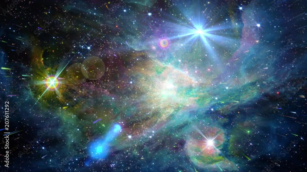 Space 2396: Traveling through a galaxy and star fields in space (Loop). Space 2396: Traveling through a galaxy and star fields in space (Loop).